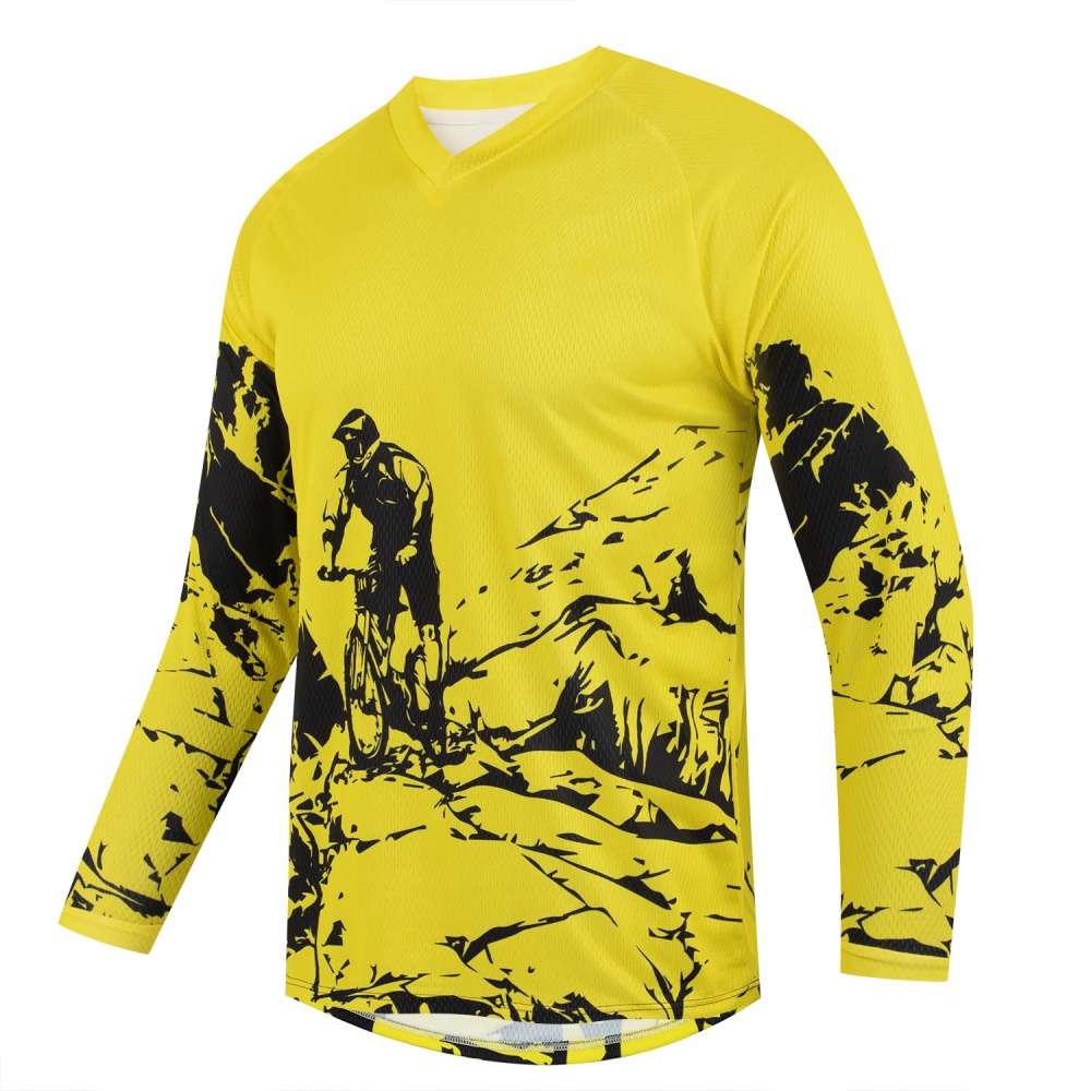Mountain Biking Shirts - T-shirt de sport à manches longues