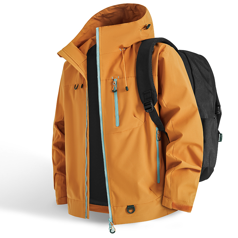 Mountain Biking Camp - Vestes de randonnée imperméables pour homme,