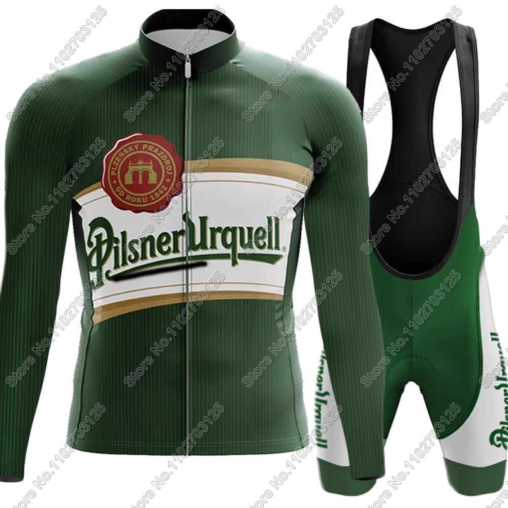 Mountain Biking Shirts - 2025 boisson bière cyclisme Maillot ensemble
