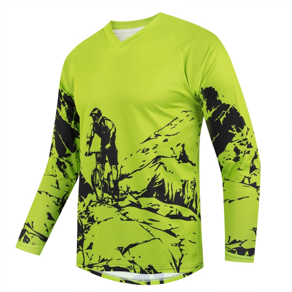 T-shirt de sport à manches lon - Mountain Biking Shirts avis et prix