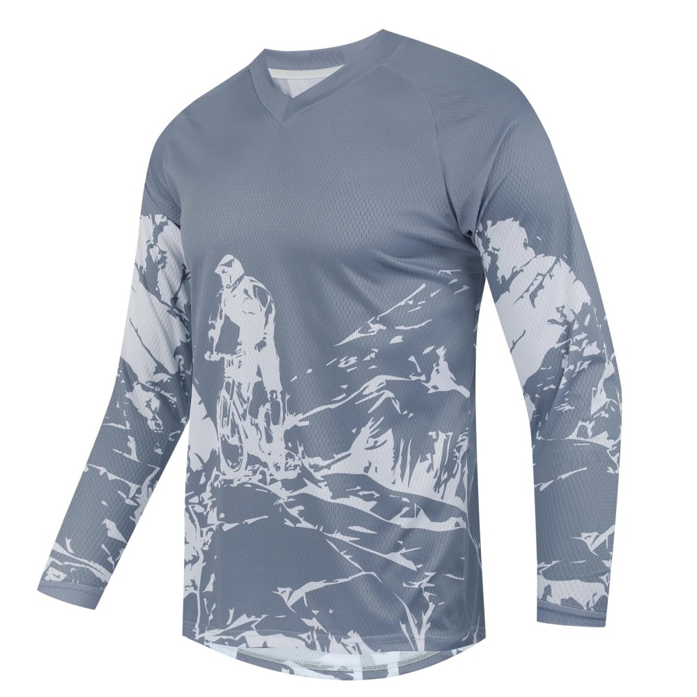 T-shirt de sport à manches lon - Mountain Biking Shirts avis et prix
